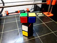 Faces for Print in Place 1x2x3 Rubik's Cube by cosmith71
