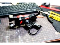Smartphone mount converter for Aero handlebar  by cho45