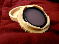 Rugged lens case for 46mm lens filter by antaeus