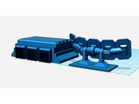 Scifi Radar and Bunker by nooptao