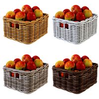 Wicker Apple Basket Ikea Byholma 1 Set(4 Color)