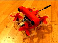 NanoCam3D Mk.1 mount for Inductrix® FPV plus Frame by KritzelKratzel