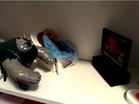 TV Bench for Barbie TV by jockelill