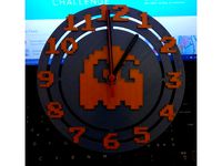 Pac-Man Wall Clock by Alessio70