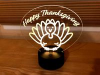 Happy Thanksgiving Edge-Lit Sign by masto