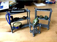 Parametric Wire Shelves (1/18 scale) by zanzastoys