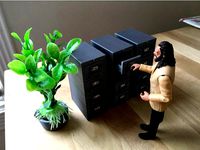File Cabinets (1/18 scale) by zanzastoys