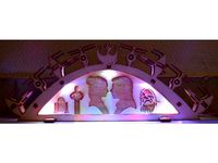 laser cut LED flying butress starwars theme by Chrisby42