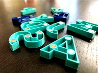 Refrigerator Alphabet Magnets by jgennari