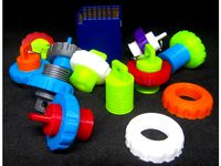 M11 Nut & Screw Keychain by pauloblank