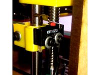 Z Endstop Clamp for Prusa i3 / Graber i3 by michellacerda