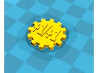 Magic the Gathering : +1/+1 token by Jaenne