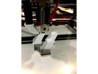 Direct-drive hinged volcano nozzle for E3D V6 by Ruwaa