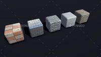Physically Based Wall and Floor Materials Pack