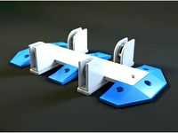 LACK Table Adjustable Spool Holder - More stable Version by rawwr