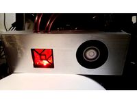 AMD Vega 64 custom shroud and water cooling bracket by 3ddruckqueck