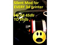 Silent Mod for EVERY 3d Printer !MUST HAVE! (nema damper) by OneIdMONstr