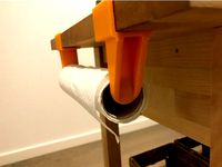 Paper Towel holder for ikea Forhoja (70177024) - Kitchen Trolley by developersteve