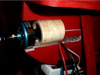 Motor Mount for Fokker Dr.I RC Plane (Motor Type C4038-15) by Tarjak