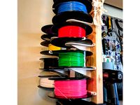 Horizontal Spool Mount (customizable) by heyharvs