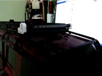 traxxas TRX-4 roof rack led bar brackets V2 by Big_White