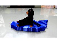 台灣黑熊手機座 cellphone stand by orangeteacher