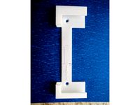 flexible Tablet wall mount with secure corner by surfenaccodata