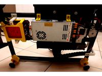 TronXY X3S power supply mount (for 24V PSU) by spectrelabs