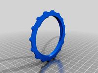 Replacement fan-ring for inflatable costumes by zappmarcus