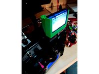 Frsky FLD-02 screen holder for Turnigy 9X TGY9X by Lanius