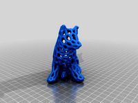 German Shepherd puppy dog - voronoi version by PeteMagpie