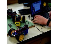"Izzy" ISSE Bot -Share Our Open Source Arduino Robot Worldwide! - Learn Coding the Fun Way! by rtheiss