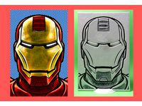 IRONMAN DIBUJO 3D by tresdlito