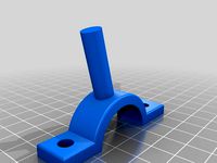Motorcycle phone mount clamp by arrowhead2003