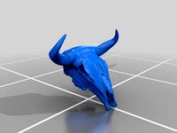 Bull Skull by McMarx