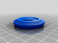 C-3PO Neck Bolt (47 mm dia.) by Cantina_Dude