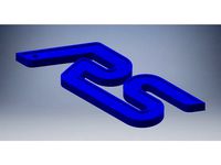 Ford Focus RS Logo Keychain by Modern_DaVinci