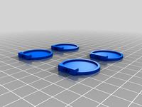 Blood Bowl Skill Markers 25mm and 32mm by jeremycobert