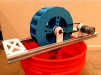 Water Turbine School Science Experiment by elkayem