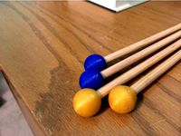 Xylophone mallet head by siannopollo