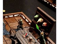 Wood wall clip for TrueTiles - 28mm gaming by ecaroth