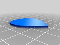 Guitar Pick (Needs To Be Sanded) by QuackPrintsShizzle