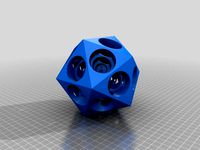 Hyper D20 Based on Turner's Cube by baokeeffe