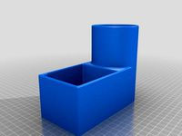 Paintbrush Holder/Water Dish or Pencil/Paperclip Holder by 93silverado