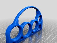 Custom Lettering Brass Knuckles by am2017group2