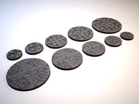 Z.O.D. Crystal Palace Theme Bases (28mm/Heroic scale) by dutchmogul