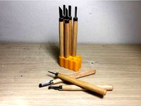 Carving tools Holder by manuelmasc