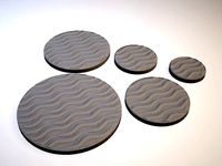 Z.O.D. Water Theme Bases (28mm/Heroic scale) by dutchmogul