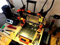 Clamp Lamp Block for Prusa i3 Mk2 by alexwhittemore