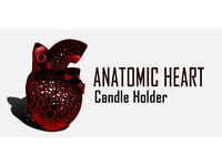 Anatomic Heart Candle Holder  by rmaeshim